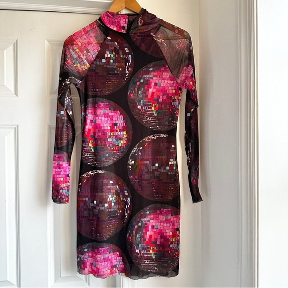 Rachel Antonoff Lilly Mesh Disco Ball Dress - Picture 6 of 9